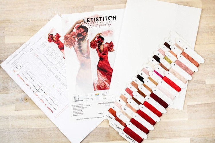 Набор для вышивания «The Dance of Spain» — картинка 5