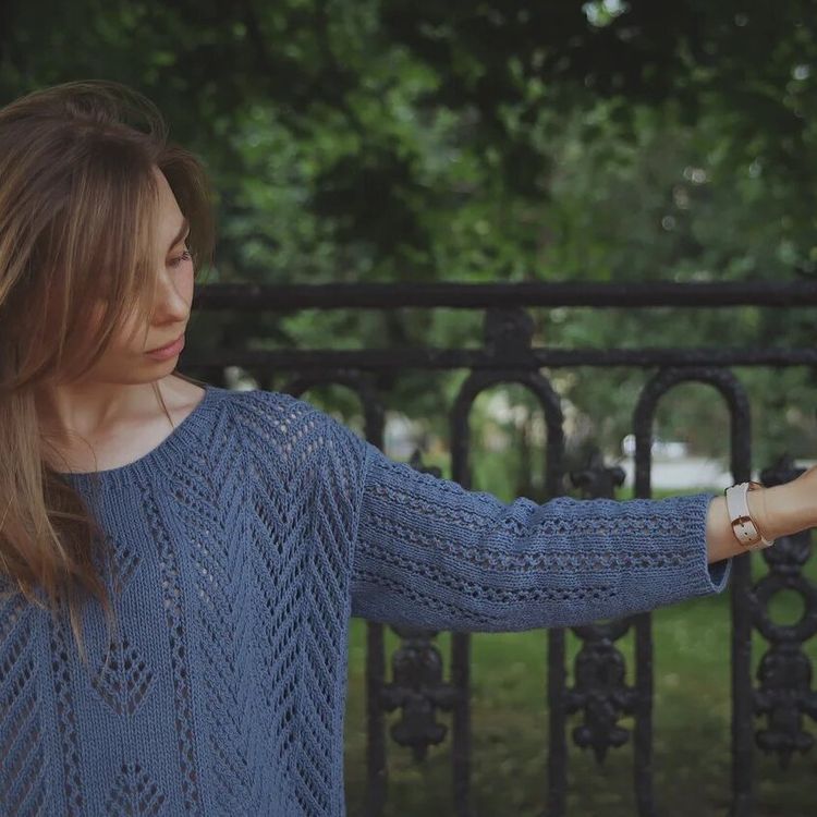 Пряжа Katia Cotton-Yak (119), светлый джинсовый, 5 шт. по 50 г — картинка 3