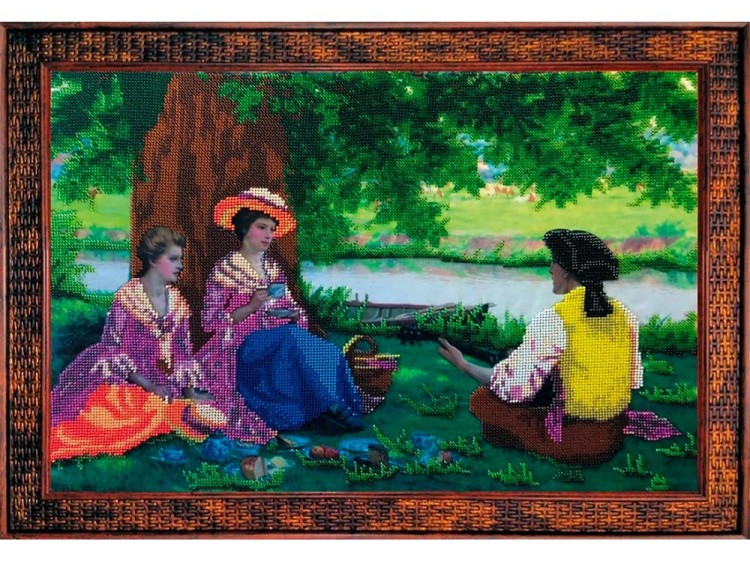 Набор вышивки бисером «Пикник» — картинка 2