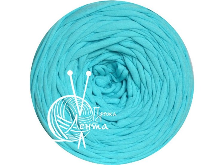Пряжа Лента (голубой) 330-380 г — картинка 2