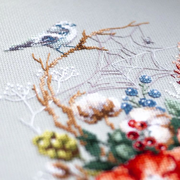 Набор для вышивания «Мак и хлопок» — картинка 10