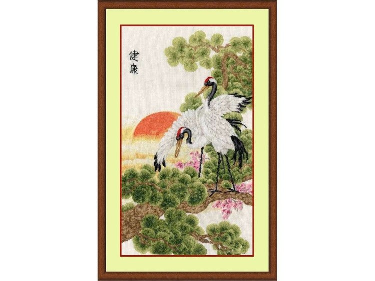 Набор для вышивания «Журавли» — картинка 2