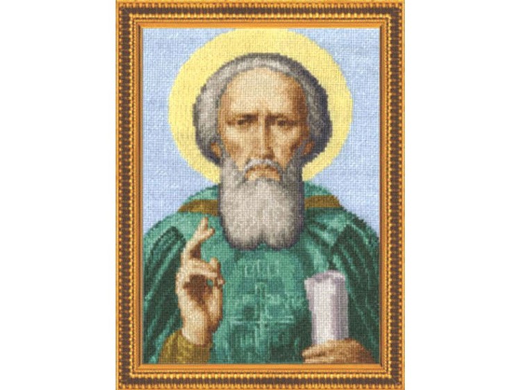 Набор для вышивания «Преподобный Сергий Радонежский» — картинка 2