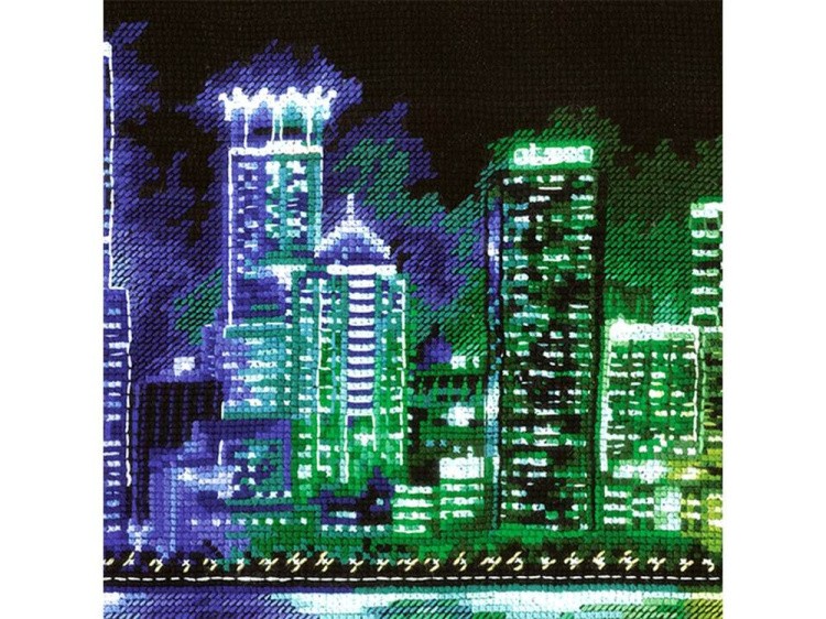Набор для вышивания «Ночной город» — картинка 3