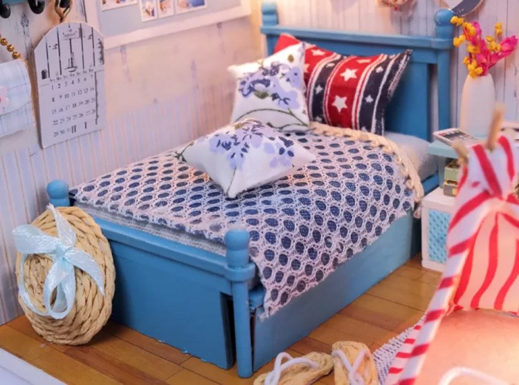 Сборная модель Румбокс. Миниатюрная комната «Спальня» — картинка 3