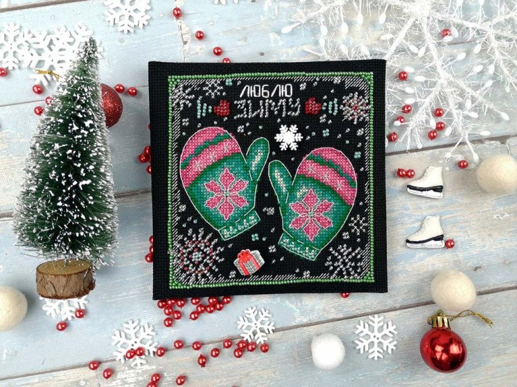 Набор для вышивания «Варежки» — картинка 2