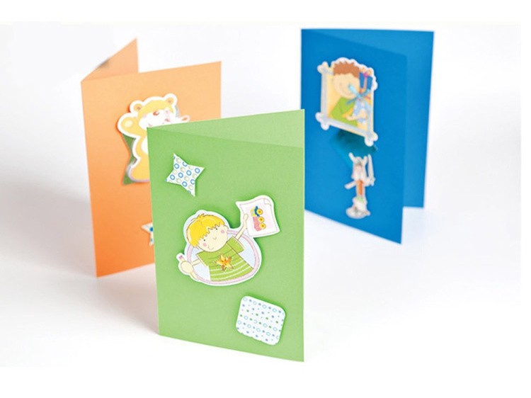 Набор для скрапбукинга «Открытка (3 шт.)» — картинка 3