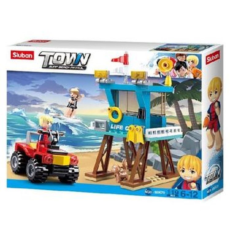 Конструктор «Город. Спасательная вышка», 119 деталей — картинка 2