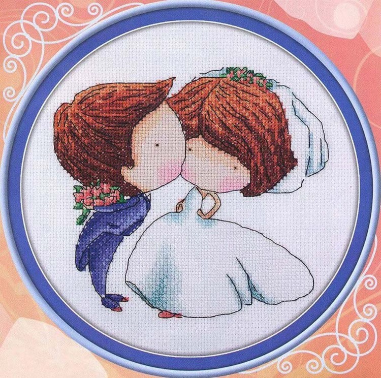 Набор для вышивания «Поцелуй нежности» — картинка 2