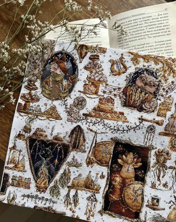 Набор для вышивания «Волшебные звери» — картинка 7