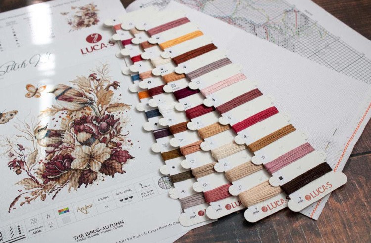 Набор для вышивания «Птицы-Осень» — картинка 6