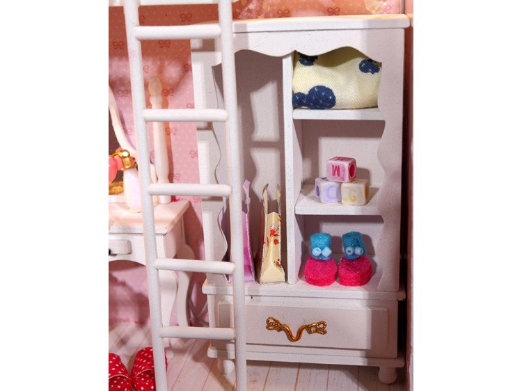 Набор для создания миниатюры (румбокс) «Розовый дневник» — картинка 7