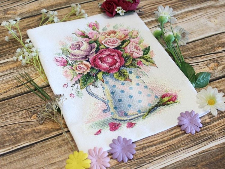 Набор для вышивания «Букетик милых роз» — картинка 4