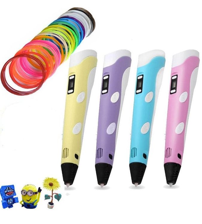 3D ручка, розовая — картинка 3