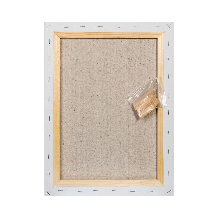 Холст грунтованный на подрамнике Малевичъ, хлопок+лён, 30x40 см — картинка 2