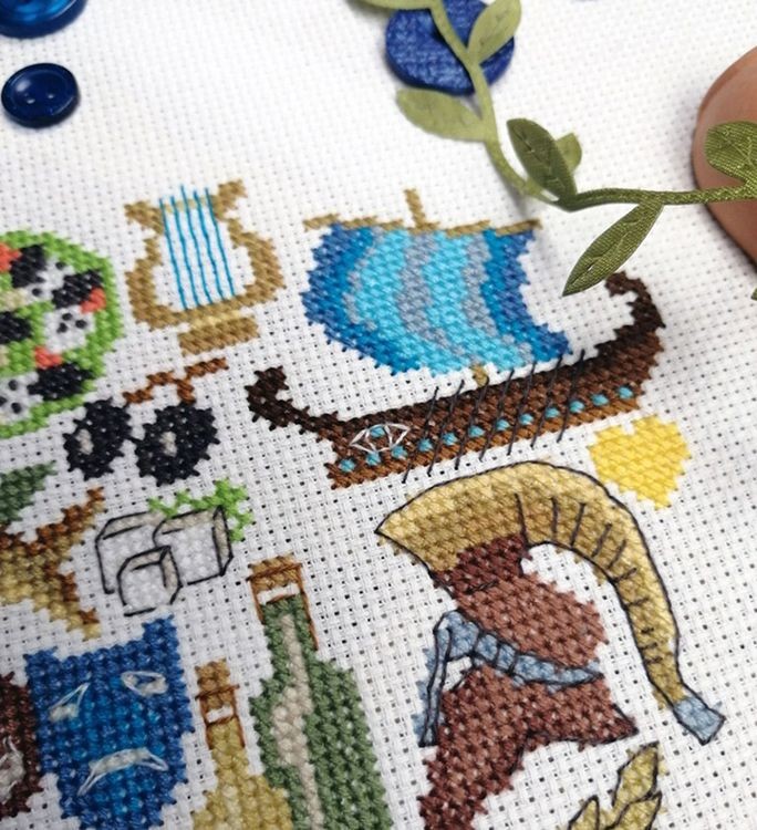 Набор для вышивания «Греция» — картинка 3