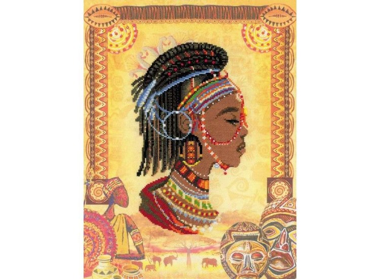 Набор для вышивания «Африканская принцесса»