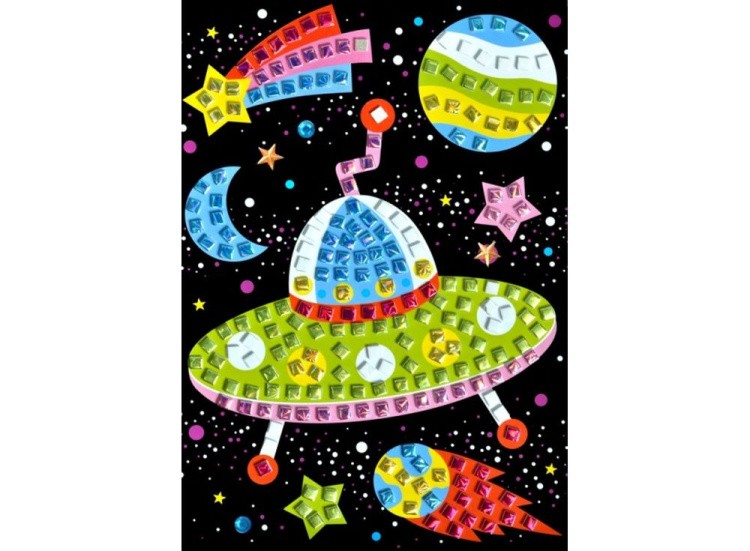 Мозаика из стикеров «Космос» — картинка 2