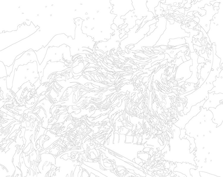 Картина по номерам «Elden Ring Элден Ринг: Блайд» — картинка 3