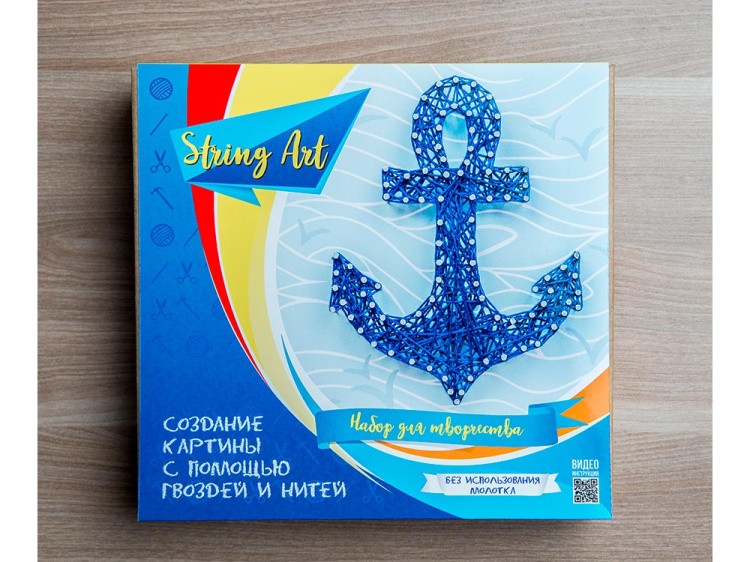Набор для творчества STRING ART «Якорь» — картинка 4