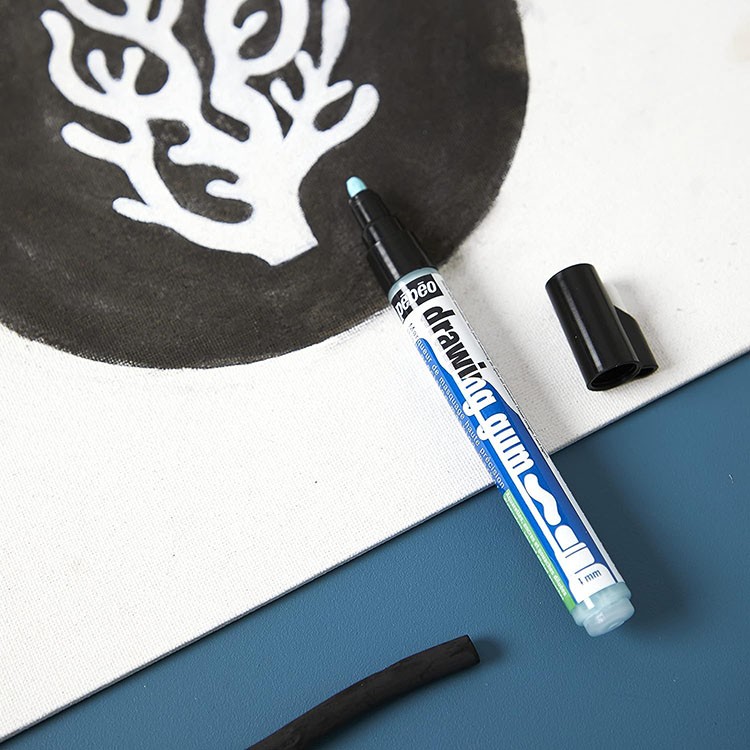 Маскирующий маркер Drawing gum 4 мм, 5,5 мл, Pebeo — картинка 7