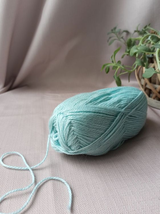 Пряжа Камтекс Бамбино (023), светло-бирюзовый, 5 шт. по 50 г — картинка 3