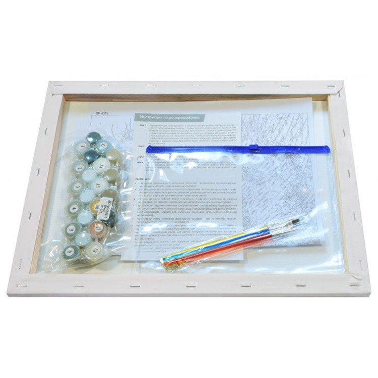 Картина по номерам «Серый волк» — картинка 3