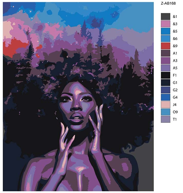 Картина по номерам «Магия эмоций» — картинка 2