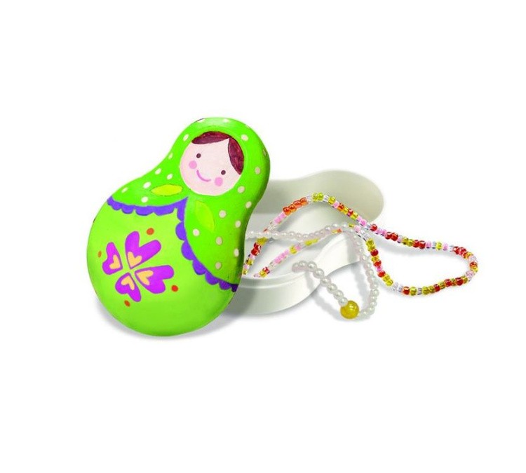 Раскрась куклу «Матрешка», набор 4M — картинка 3