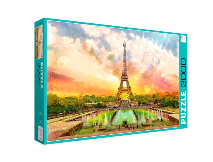 Пазлы «Вечер во Франции» — картинка 2