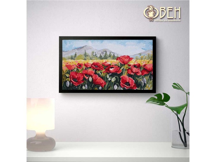 Набор для вышивания «Маки» — картинка 3