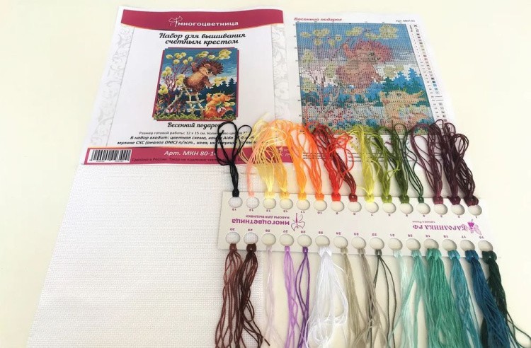 Набор для вышивания «Весенний подарок» — картинка 3