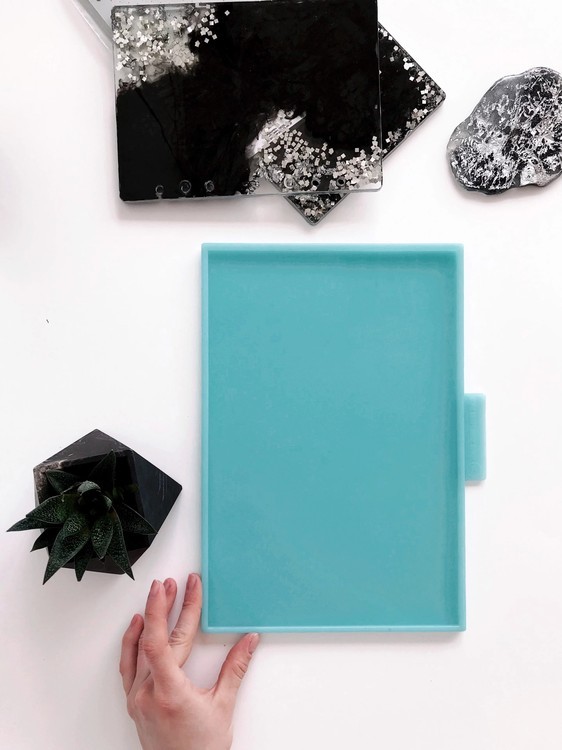 Модель № 137F Силиконовый прямоугольный молд для картин с фацетом, 300х200 мм, Craftsmen.store — картинка 2