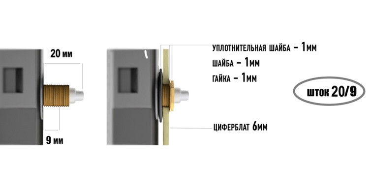Механизм для часов, 20мм, Epoxy Master — картинка 4