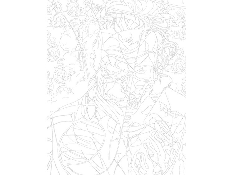 Картина по номерам «Джокер» — картинка 3