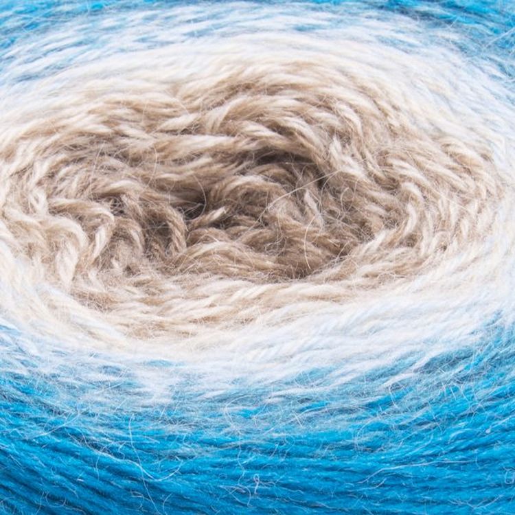 Пряжа YarnArt Flowers Alpaca (431), мультиколор, 5 шт. по 250 г — картинка 2