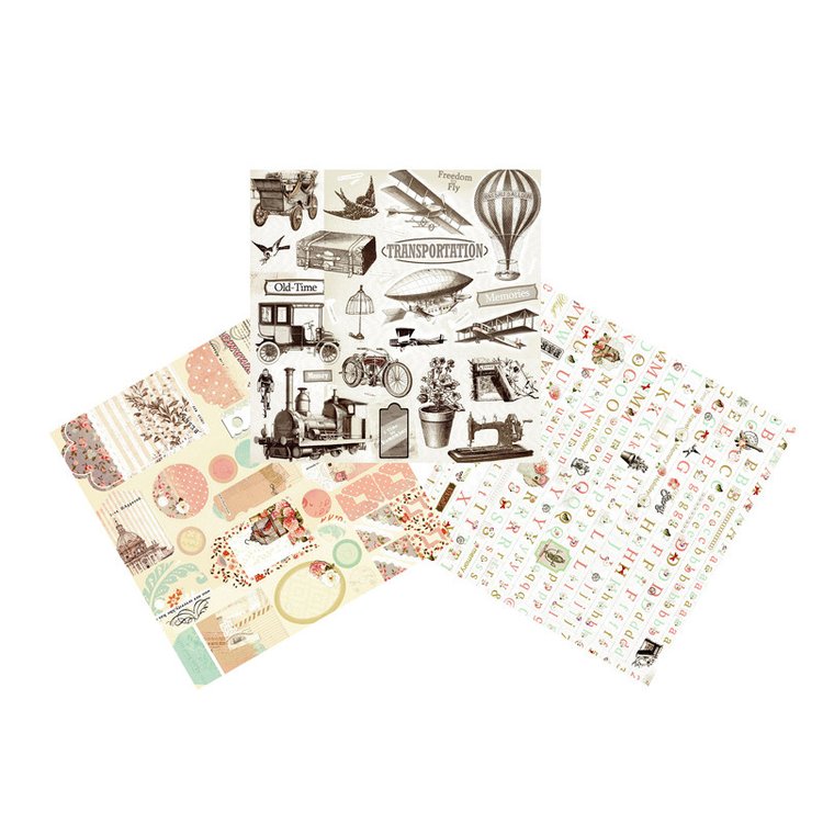 Набор бумаги «Радужные краски» — картинка 8