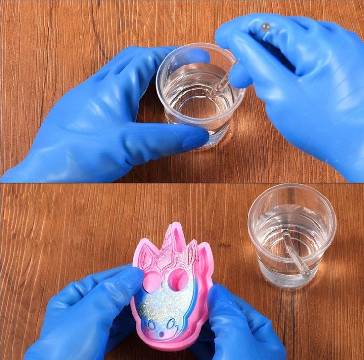 Силиконовые универсальные многоразовые перчатки — картинка 5