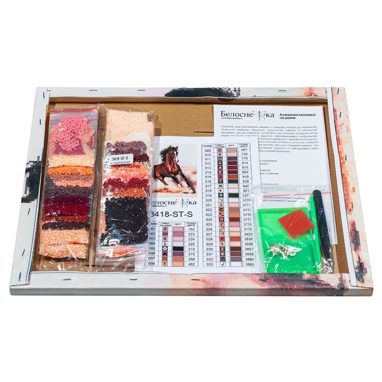 Алмазная вышивка «Галоп» — картинка 3