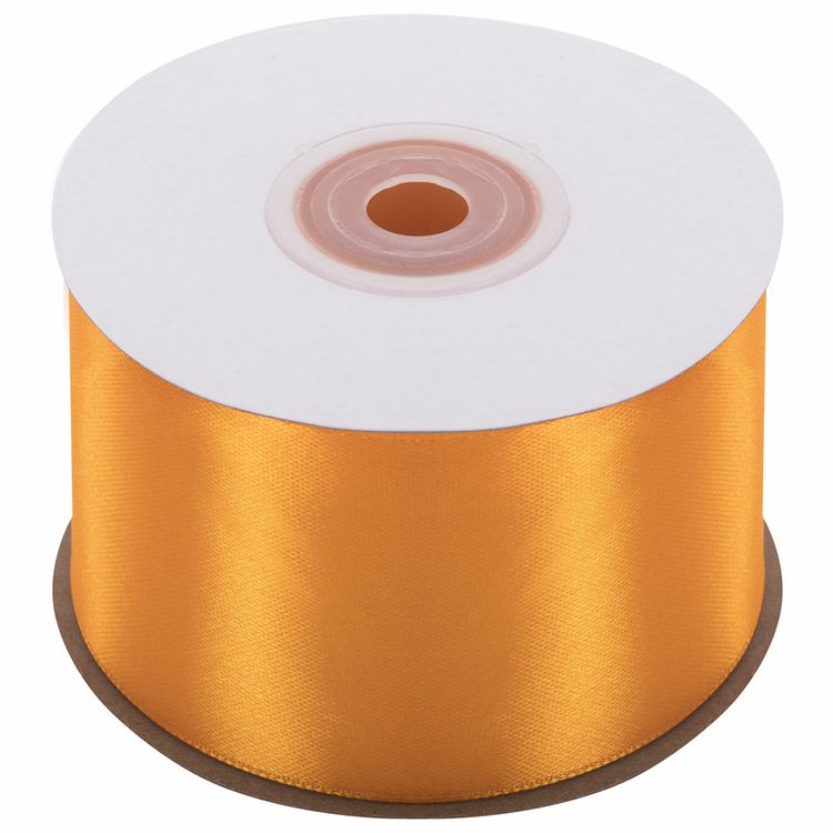 Лента атласная, ширина 50 мм, длина 23 м, оранжевая, Brauberg — картинка 5