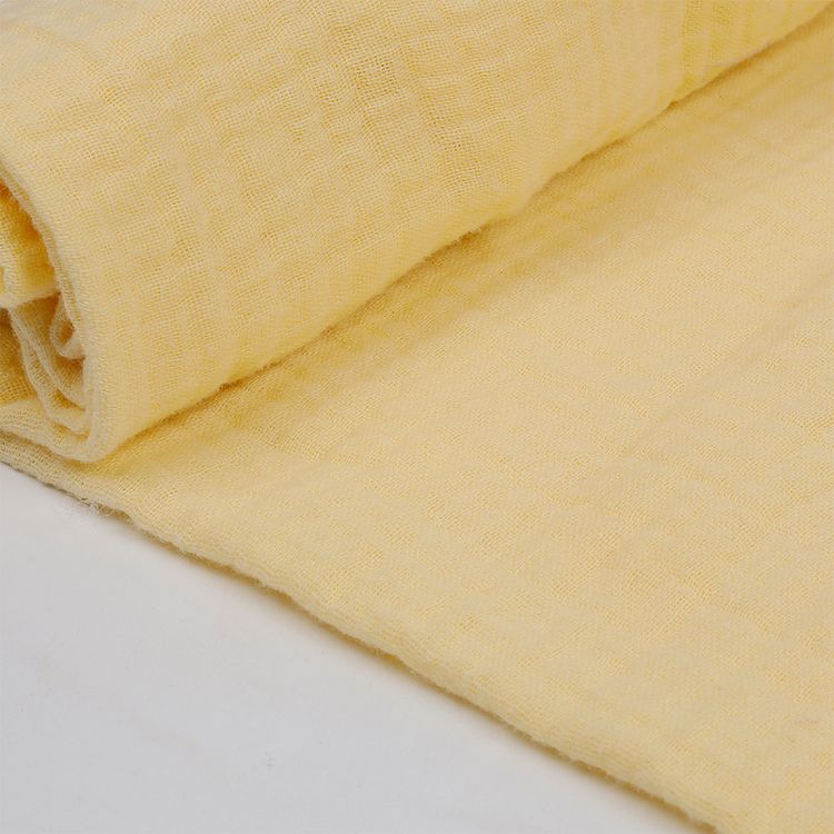 Ткань Муслин, 5 м x 130 см, 125 г/м², цвет: желтый, TBY — картинка 4