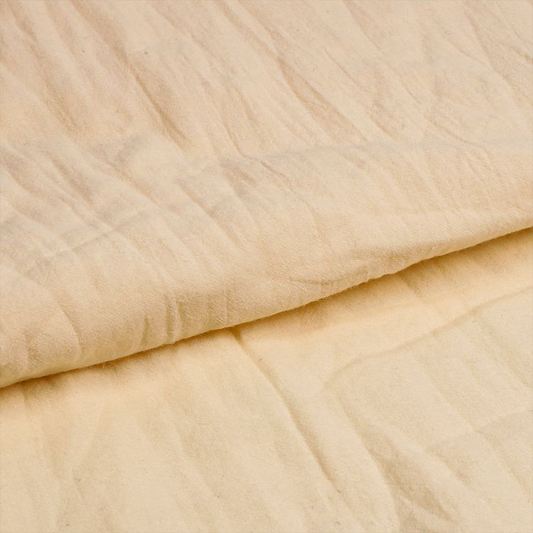 Ткань Хлопок крэш, 5 м х 150 см, 90 г/м², цвет: светло-бежевый, TBY — картинка 3