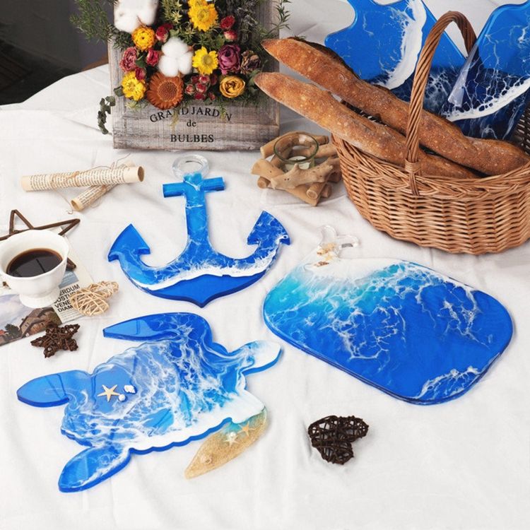 Силиконовый молд Epoxy Master черепаха, 32х26 см — картинка 3