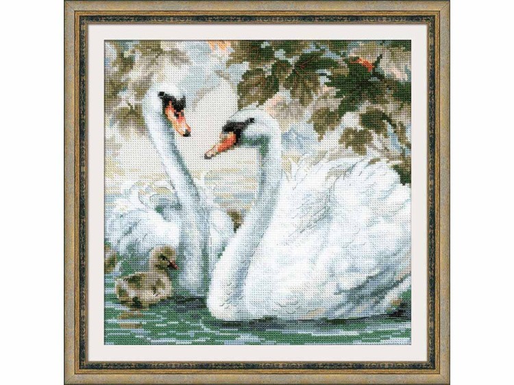 Набор для вышивания «Белые лебеди» — картинка 6