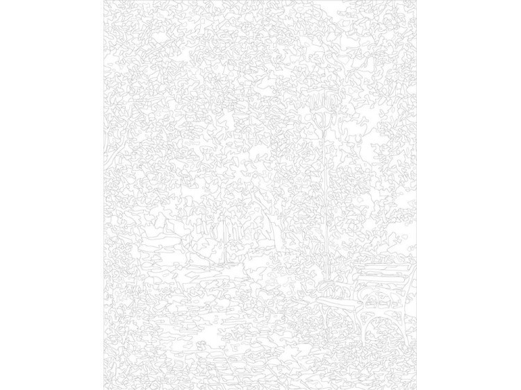 Картина по номерам «Осенний парк» — картинка 3