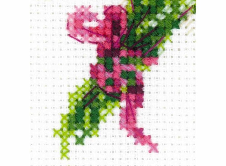 Набор для вышивания «Букетик с душистым горошком» — картинка 4