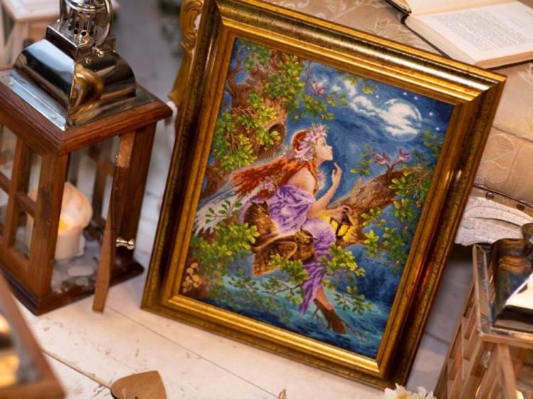 Набор для вышивания «Лесная мечтательница» — картинка 4