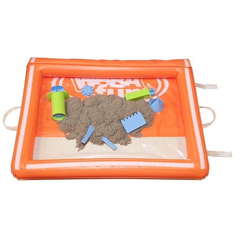 Надувная песочница с крышкой на липучке — картинка 3