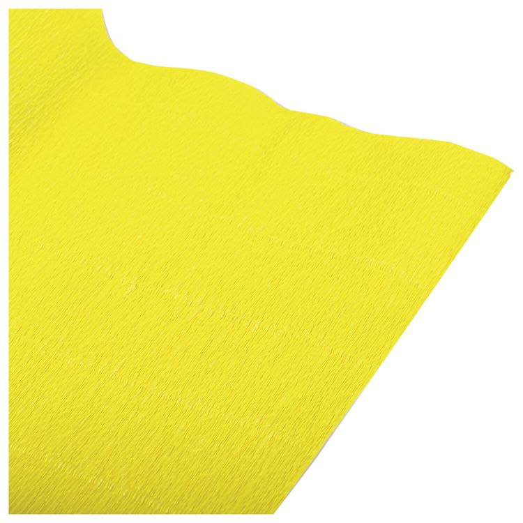 Бумага гофрированная Fiore 140 г/м2, лимонная (975), 50х250 см, Brauberg — картинка 3