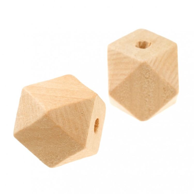 Бусины фигурный, дерево, 18 мм, 35 шт. — картинка 2